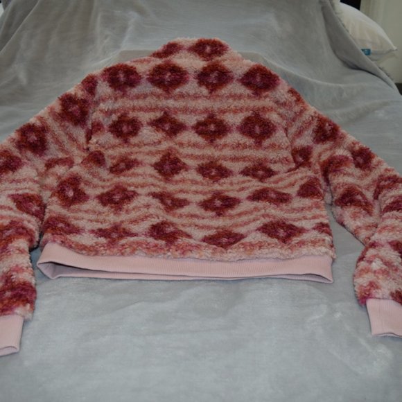 LUCKY BRAND Sherpa Half Zip Pull Over S  NWT - Picture 4 of 9